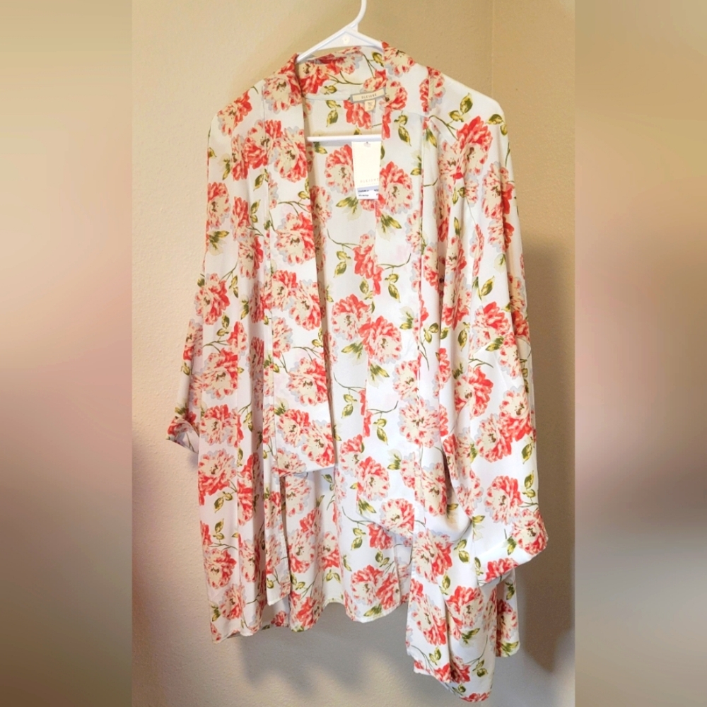 Pleione Floral Kimono Cardigan